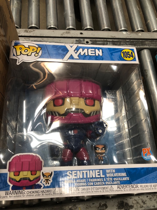 Photo 2 of Funko Pop! Jumbo: X-Men Sentinel with Wolverine Previews Exclusive Vinyl Figure