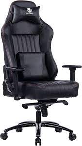 Photo 1 of PARTS ONLY/ SEE NOTES*****
Big and Tall 400lb Memory Foam Gaming Chair - Black