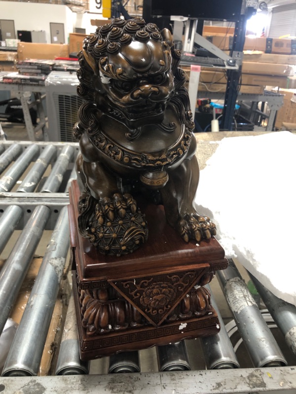 Photo 2 of [READ NOTES]
BOYULL Large Size Wealth Porsperity Pair of Fu Foo Dogs Guardian Lion Statues,Best Housewarming Congratulatory Gift to Ward Off Evil Energy,Feng Shui Décor
