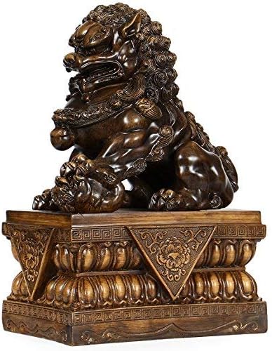 Photo 1 of [READ NOTES]
BOYULL Large Size Wealth Porsperity Pair of Fu Foo Dogs Guardian Lion Statues,Best Housewarming Congratulatory Gift to Ward Off Evil Energy,Feng Shui Décor
