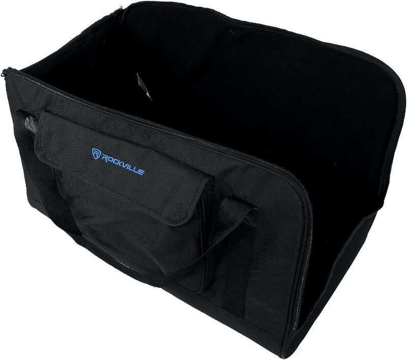 Photo 1 of 
Rockville TB120 Lightweight Rugged Bag Carry Case for 12" DJ PA Speakers