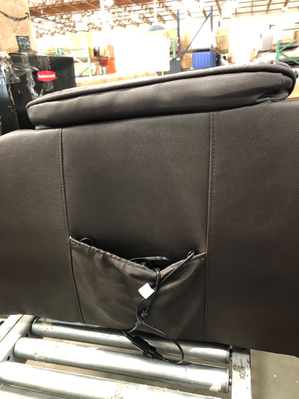 Photo 1 of ***unbranded brown leather recliner 