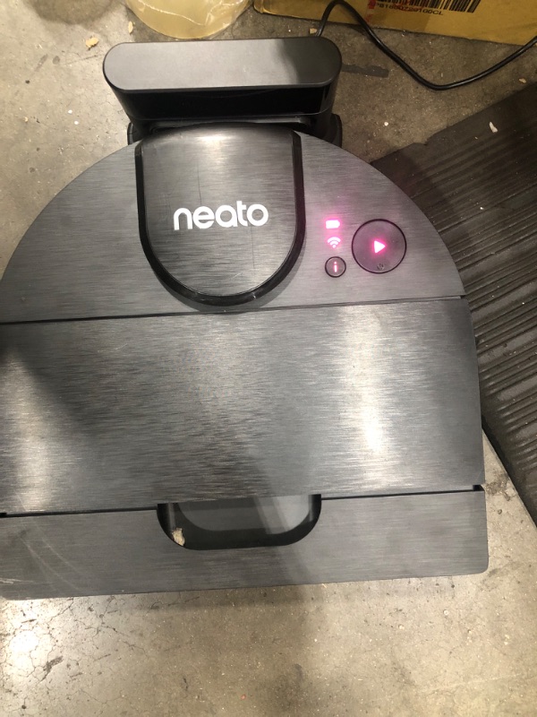 Photo 2 of (PARTS ONLY)Neato D9 Intelligent Robot Vacuum Cleaner–LaserSmart Nav, Smart Mapping, Cleaning Zones, WiFi Connected, 200-Min Runtime, Powerful Suction, Turbo Clean, Corners, Pet Hair, XXL Dustbin, Alexa. 945-0445