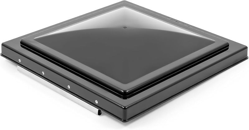 Photo 1 of Camco RV Vent Lid | Features an Impact-Resilient Unbreakable Polycarbonate Construction, Comes Pre-Assembled, and Easy to Install (40168) Ventline (Pre '08 Models)/Elixir ('94 & Up Models) BLACK 