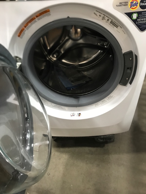 Photo 1 of Electrolux 8-cu ft Reversible Side Swing Door Stackable Steam Cycle Gas Dryer (White) ENERGY STAR