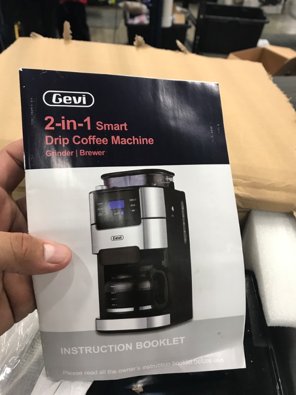 Photo 1 of 2 IN 1 SMART DRIP COFFEE MACHINE USED