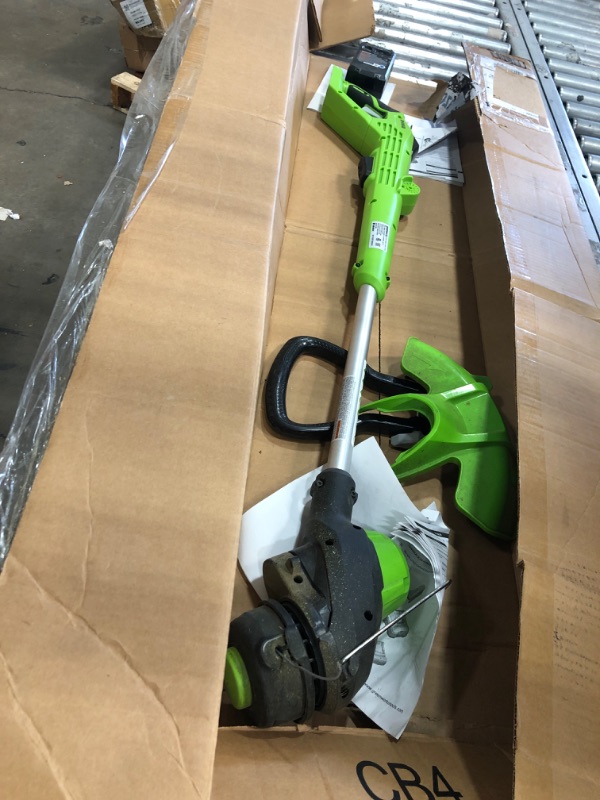 Photo 2 of * See Notes* Greenworks 24V 13" Brushless Cordless String Trimmer, Tool Only
