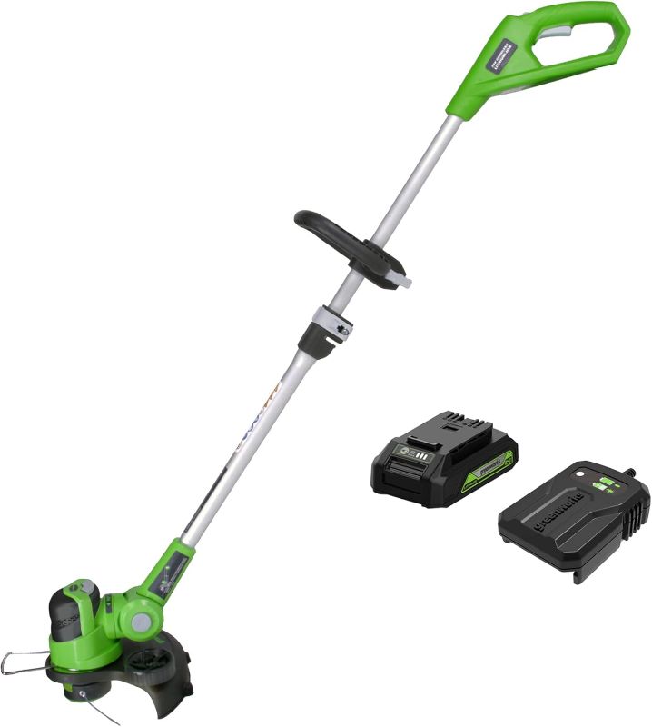 Photo 1 of * See Notes* Greenworks 24V 13" Brushless Cordless String Trimmer, Tool Only
