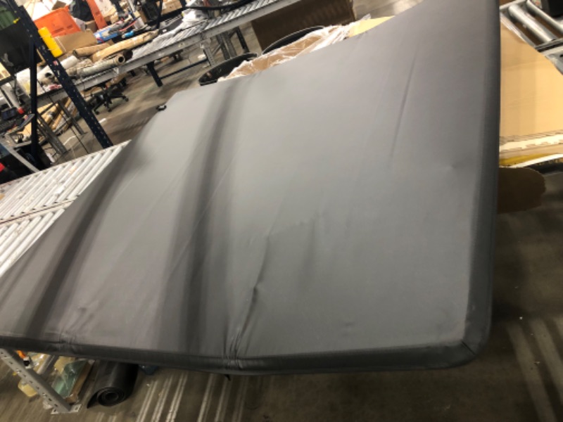 Photo 2 of PRV. OPENED**oEdRo Tri-Fold Truck Bed Soft Tonneau Cover Compatible with 2019-2023 Chevy Silverado/GMC Sierra 1500 New Body Style, Fleetside 5.8 Feet Bed w/o Multi-Flex Tailgate 5.8ft Bed Tri-fold Soft