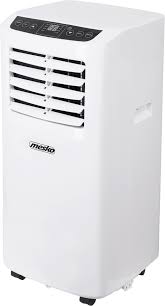 Photo 1 of 7,000 BTU (5,100 BTU DOE) Portable Air Conditioner Cools 270 sq.ft. with Fan and dehumidifier with 2 Speeds, in White
