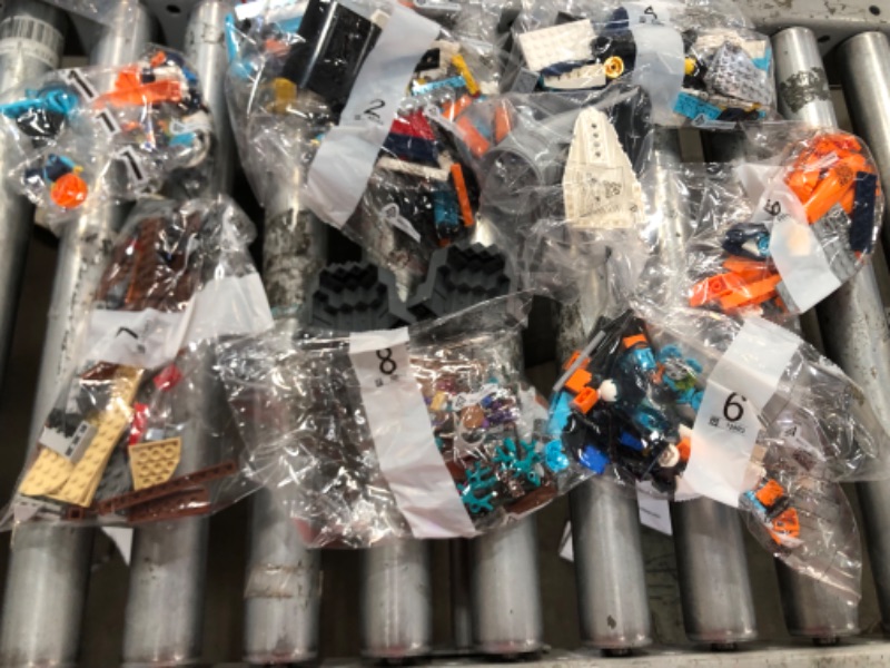 Photo 2 of *MISSING BAGS* LEGO City Deep-Sea Explorer Submarine 60379 Building Toy Set, Ocean Submarine Playset with Shipwreck Setting, 6 Minifigures and 3 Shark Figures for Imaginative Play, A Gift Idea for Ages 7+