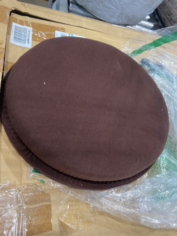 Photo 1 of 16" brown spinnable seat cushion 