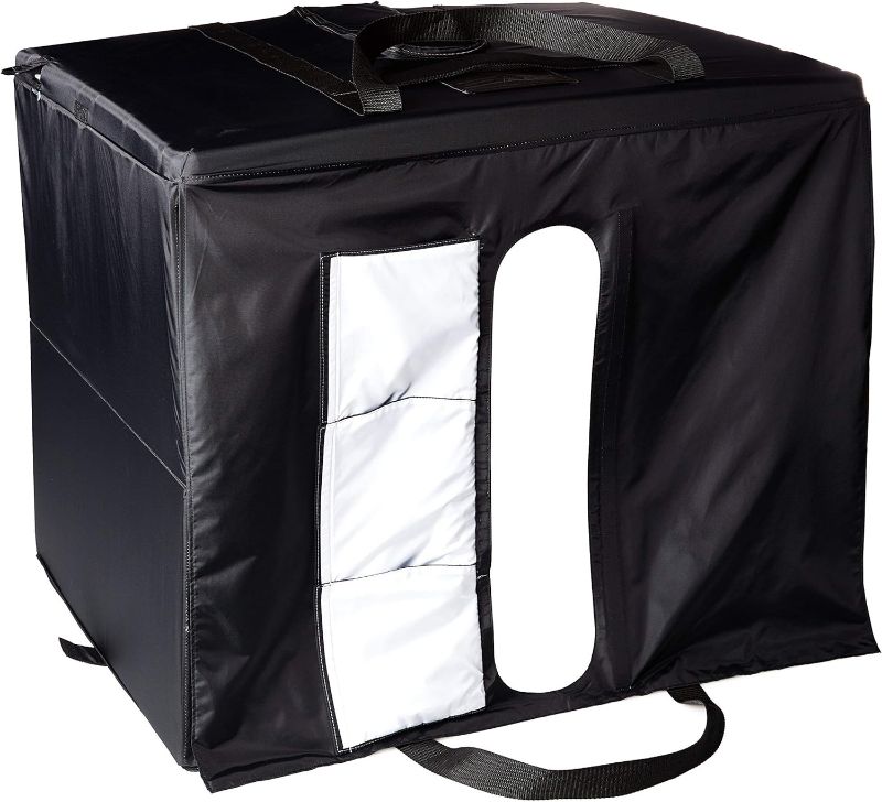 Photo 4 of Amazon Basics Portable Foldable Photo Studio BOX, 1 Count (Pack of 1), Black, 25 x 30 x 25 Inches