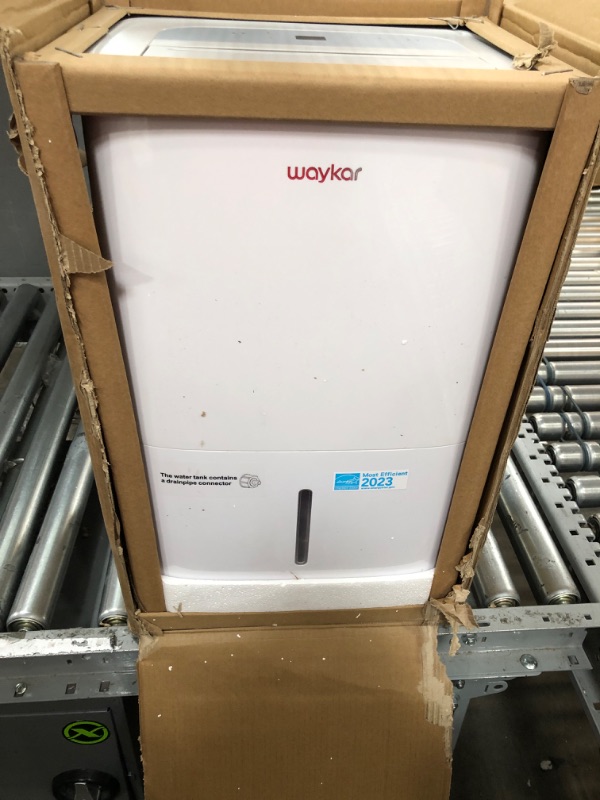 Photo 1 of ***SEE NOTES***Waykar 80 Pints Energy Star Dehumidifier for Spaces up to 5,000 Sq. Ft at Home, in Basements and Large Rooms with Drain Hose and 1.14 Gallons Water Tank (JD025CE-80)