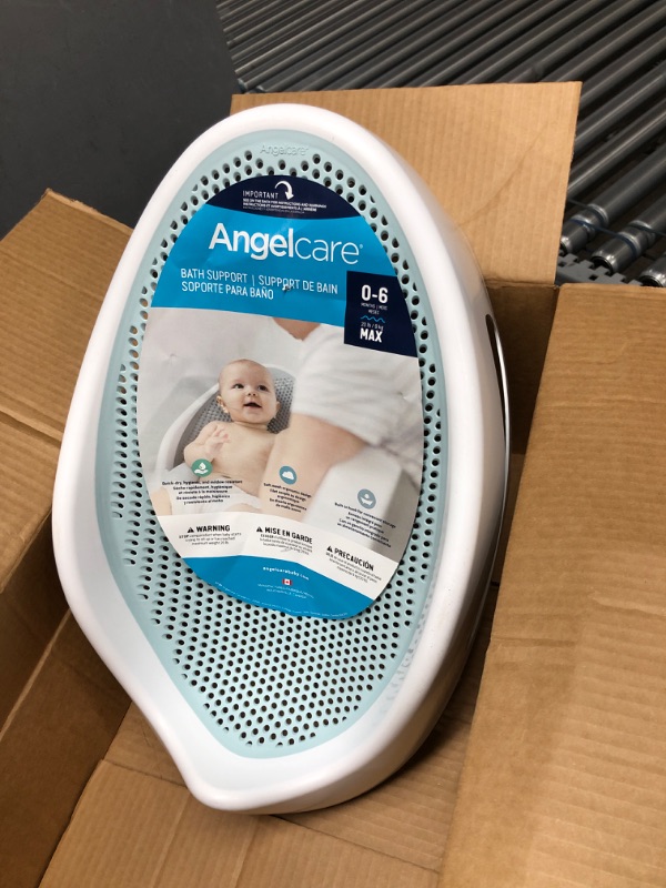 Photo 2 of Angelcare Baby Bath Support (Aqua) | Ideal for Babies Less than 6 Months Old