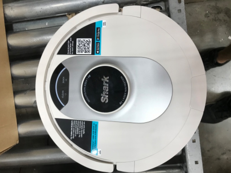 Photo 2 of ***Parts Only***Shark AV2511AE AI Ultra Robot Vacuum, with Matrix Clean, Home Mapping, 60-Day Capacity Bagless Self Empty Base, Perfect for Pet Hair, Wifi, Compatible with Alexa, Black/Silver 60-Day Capacity + 2nd Generation