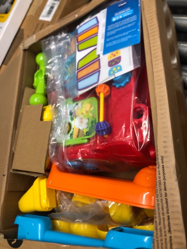 Photo 1 of VTech Sit-To-Stand Ultimate Alphabet Train (Frustration Free Packaging) , Red Train Red Frustration-Free Packaging