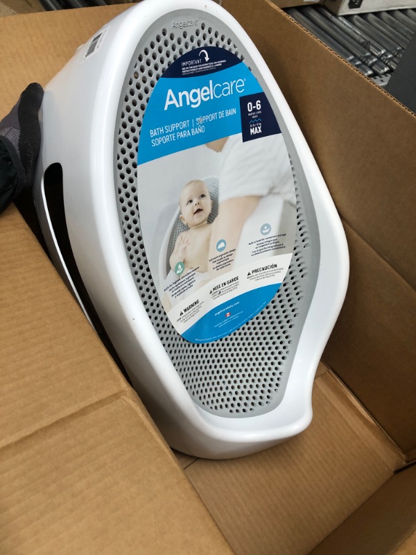 Photo 2 of Angelcare Baby Bath Support (Grey) | Ideal for Babies Less than 6 Months Old