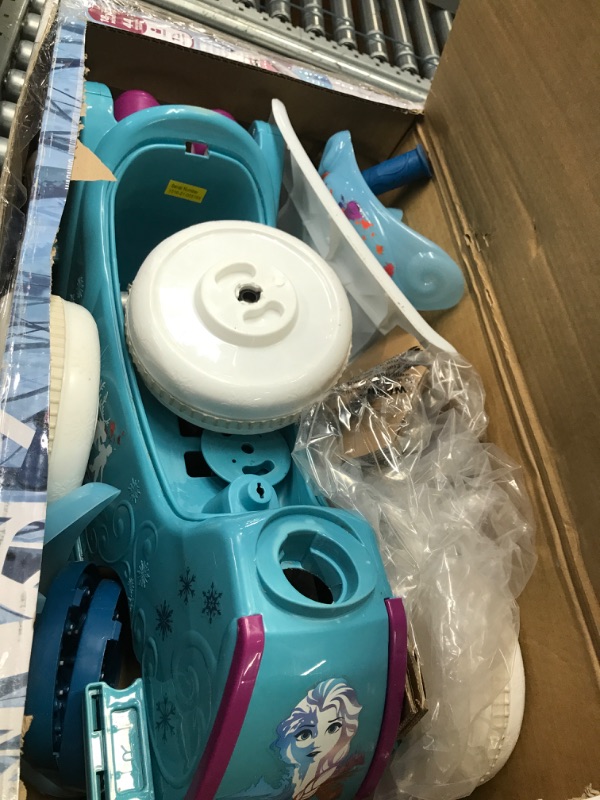 Photo 2 of ***Parts Only***Kid Trax Toddler Disney Frozen 2 Electric Quad Ride On Toy, Kids 1.5-3 Years Old, 6 Volt Battery and Charger Included, Max Weight 45 lbs, Frozen 2 Blue Disney Frozen 2 Blue