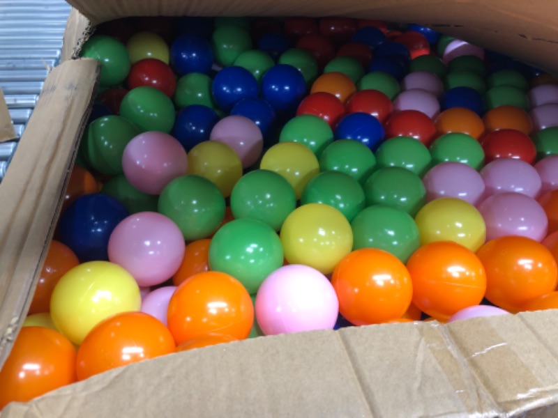 Photo 2 of Click N' Play Phthalate Free & BPA Free, Crush Proof Ball Pit Balls, Bulk 1000 pack