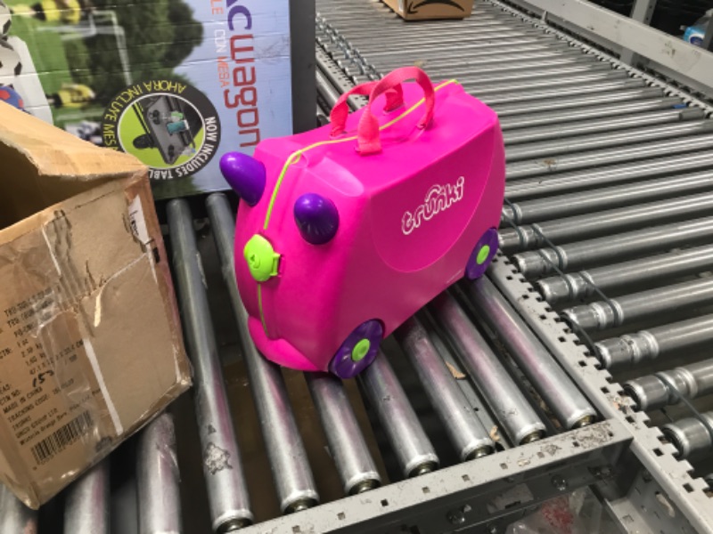 Photo 2 of [READ NOTES]
Trunki Kids Ride-On Suitcase & Toddler Carry-On Airplane Luggage: Trixie Girl Pink Trixie (Pink)