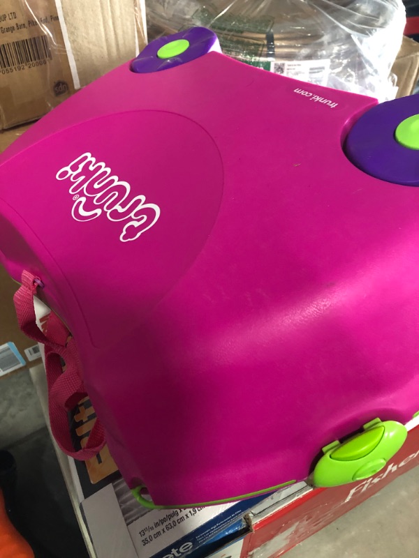 Photo 3 of [READ NOTES]
Trunki Kids Ride-On Suitcase & Toddler Carry-On Airplane Luggage: Trixie Girl Pink Trixie (Pink)