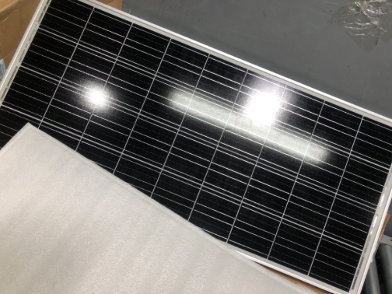Photo 3 of 
ECO-WORTHY 100 Watt Solar Panel 12 Volt Monocrystalline Solar Panel High Efficiency Module RV Marine Boat Caravan Off Grid
Size:100W