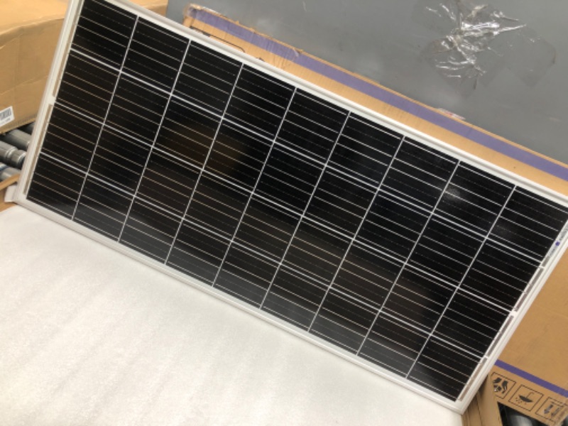 Photo 1 of 
ECO-WORTHY 100 Watt Solar Panel 12 Volt Monocrystalline Solar Panel High Efficiency Module RV Marine Boat Caravan Off Grid
Size:100W