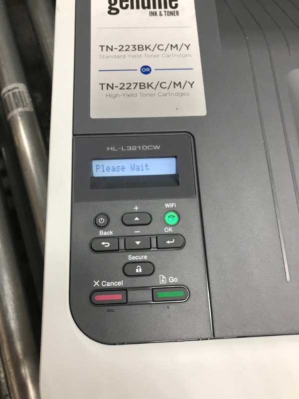 Photo 8 of ITEM TESTED, POWERS ON** Brother HL-L3210CW Compact Digital Color Printer Providing Laser Printer Quality Results with Wireless (Renewed Premium)
