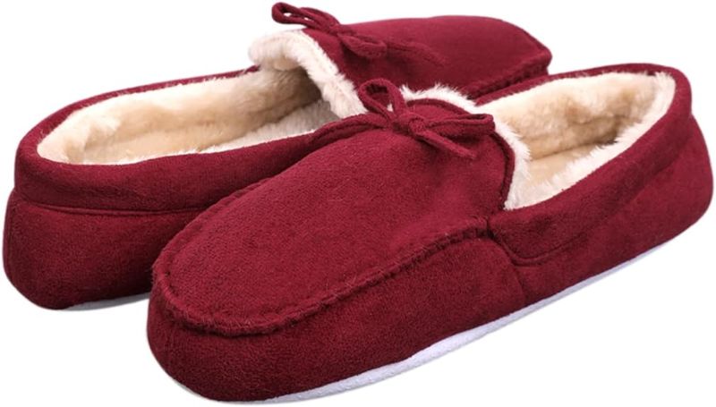 Photo 1 of Charles Albert Faux Fur Moccasins for Women 8
