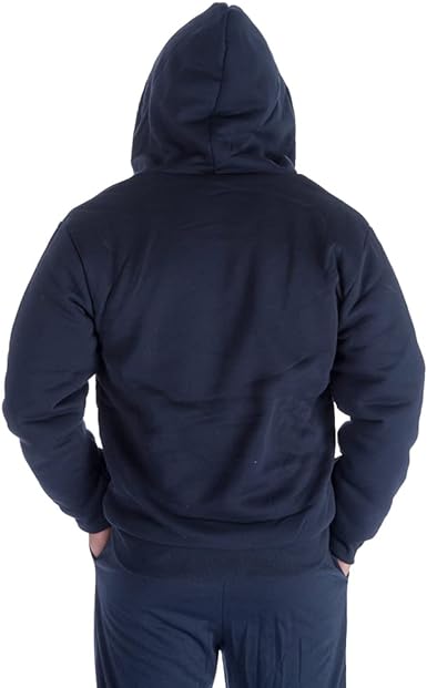 Photo 2 of NAVY MEDIUM Gary Com Heavyweight Sherpa Hoodies for Men, Thick Fleece Lined Full Zip Up Winter Warm Sweatshirts Work Jackets Size M
