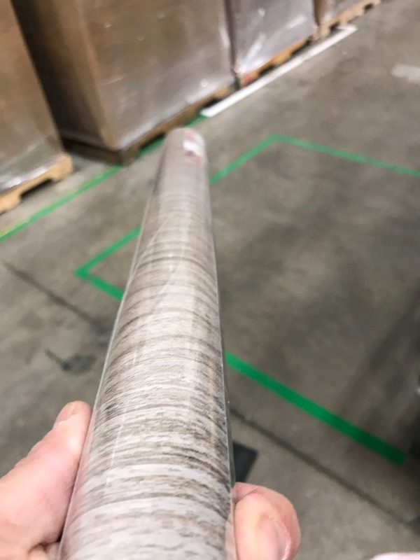 Photo 1 of 17.7"x197"Peel and Stick Wallpaper Grey Brown Contact Paper Wood Wallpaper for Bedroom Removable Self Adhesive Wallpaper for Walls Covering Cabinets Home Furniture Renovation Vinyl Film 197 In X 17.7 In Gray