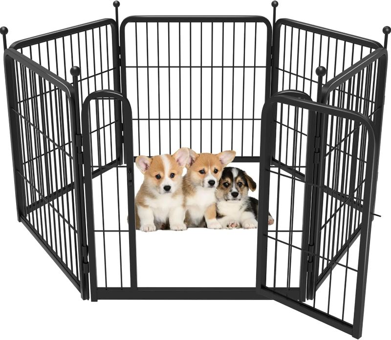 Photo 1 of 
FXW Rollick Dog Playpen, 24" Height for Puppies/Small Dogs, 6 Panels
Pattern Name:06 Panels
Size:24 inch