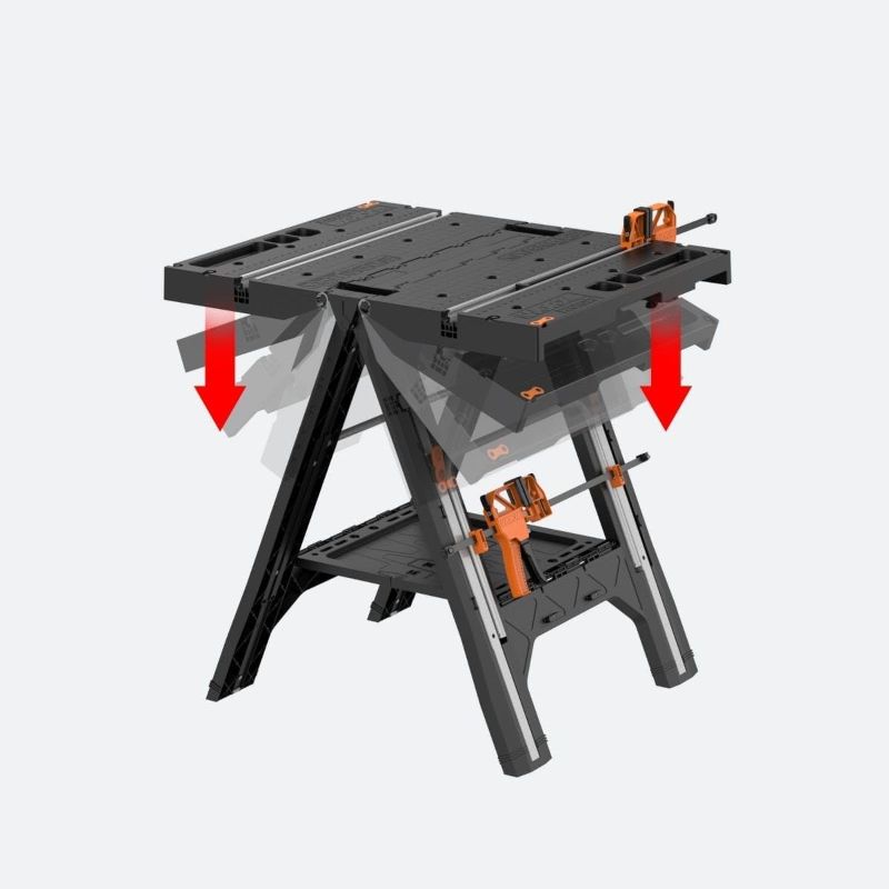 Photo 1 of 
WORX WX051 Pegasus Folding Work Table & Sawhorse
Style:Worx Pegasus Work Table