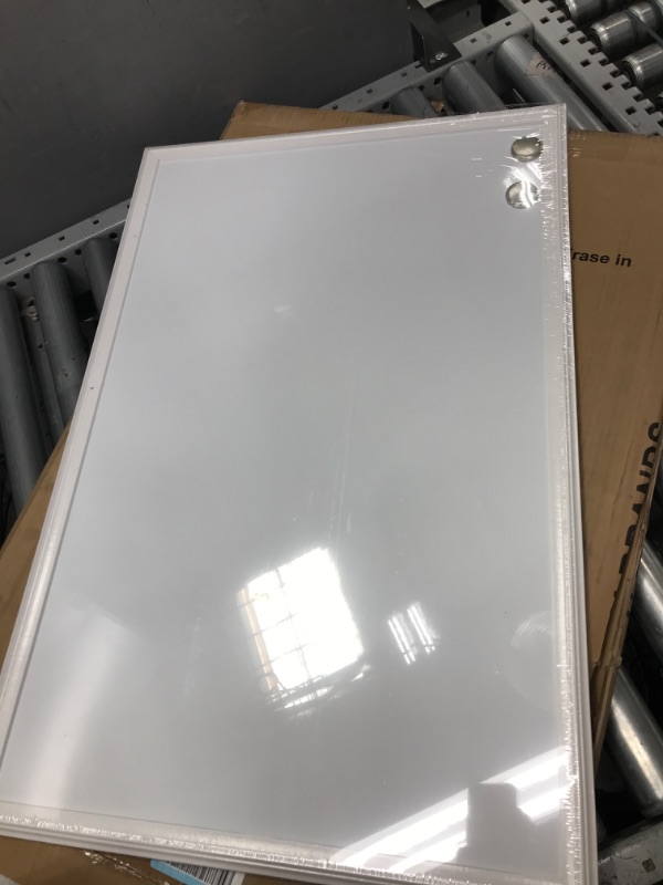 Photo 2 of 
U Brands Magnetic Dry Erase Board, 20 x 30 Inches, White Wood Frame (2071U00-01)
Size:20" x 30"