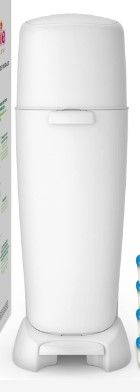 Photo 1 of Diaper Genie Baby Registry Set | Includes Diaper Genie Complete Diaper Pail, 8 Refill Bags, & 1 Carbon Filter for Odor Control | Great Gift Idea for Baby Registry & Shower