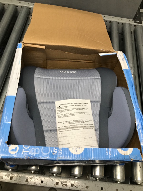 Photo 2 of Cosco Topside Booster Car Seat, Extra-Plush pad, Organic Waves