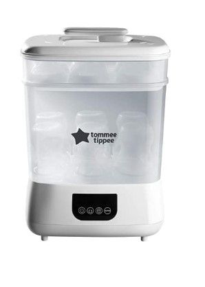 Photo 1 of  Tommee Tippee Advanced Steri-Dry Electric Sterilizer for Baby Bottles and Accessories, All-in-One Advanced Electric Bottle Warmer, Warms to Body Temperature in Minutes, Automatic Timer