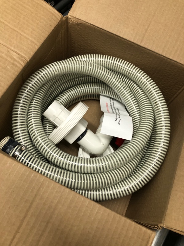 Photo 2 of Clean Dump (CDHV-20) 20 Foot Length Discharge Hose with Drip Proof Valve