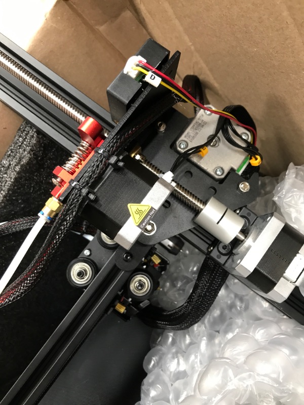 Photo 5 of *SEE NOTES* Creality Ender 3 Max Neo 3D Printer, CR Touch Auto Leveling Bed Dual Z-Axis Full-metal Extruder Silent Mainboard Filament Sensor FDM 3D Printers for Kid Beginners, Large Printing Size 11.8x11.8x12.6in