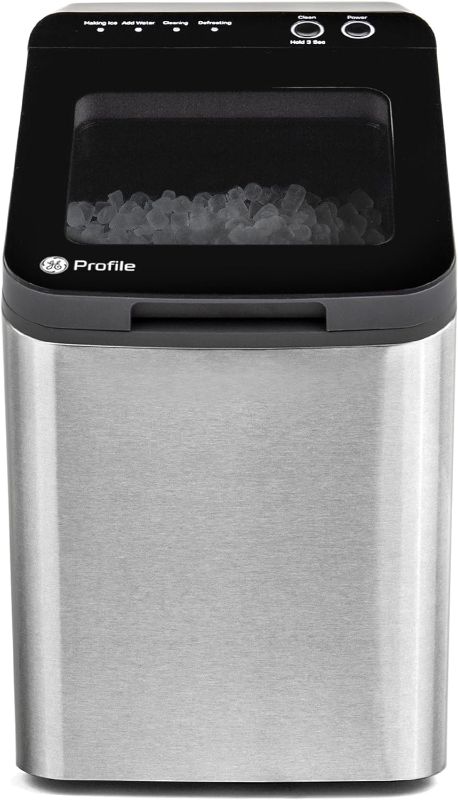 Photo 1 of ***SEE NOTES***GE Profile Opal 1.0 Nugget Ice Maker| Countertop Pebble Ice Maker | Portable Ice Machine Makes up to 34 lbs. of Ice Per Day | Stainless Steel Finish