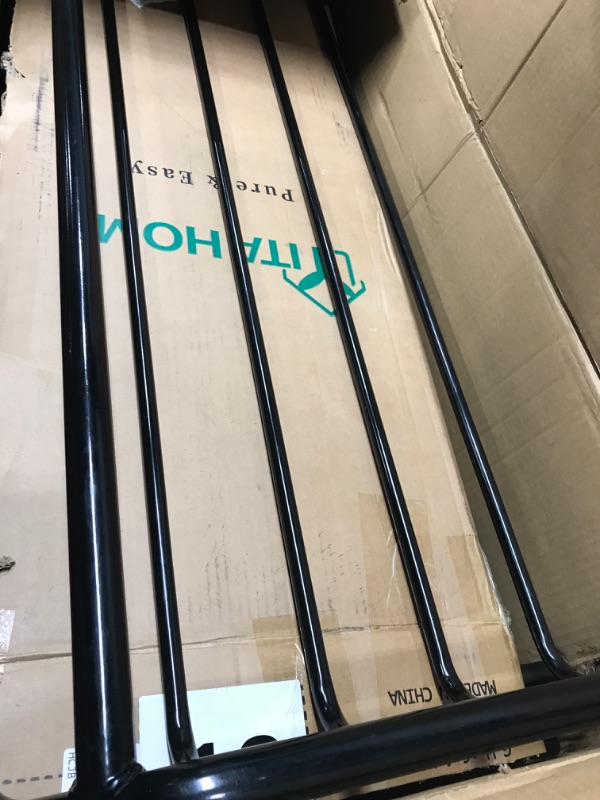 Photo 1 of MaxxHaul 70115 46" x 36" x 4-1/2" Roof Rack Rooftop Cargo Carrier Steel Basket, Car Top Luggage Holder for SUV and Pick Up Trucks - 150 lb. Capacity 46" x 35.87" x 4-1/2"