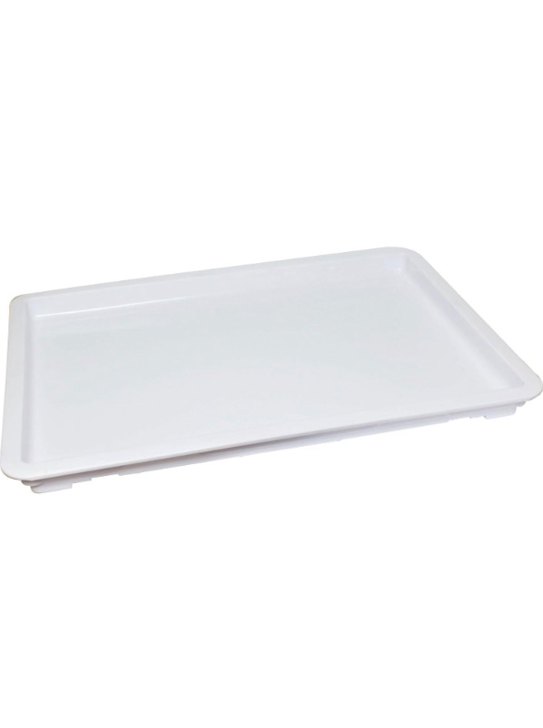 Photo 1 of  TrueCraftware Pizza Dough Proofing Box Cover White Color- Stackable Household Pizza Dough Tray Lid Quality Tray Pizza Dough Proofing Container Cover for Home Kitchen Restaurants 26x18