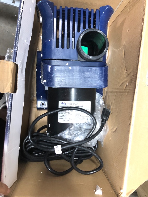 Photo 3 of Alpine Cyclone Pump 10300 GPH / 33ft Cord