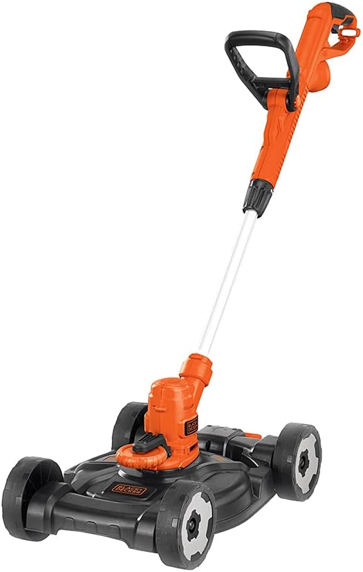 Photo 1 of 
BLACK+DECKER 3-in-1 String Trimmer/Edger & Lawn Mower, 6.5-Amp, 12-Inch, Corded (MTE912) (Power cord not included), Black/Red
Style:3-in-1 Mower Only