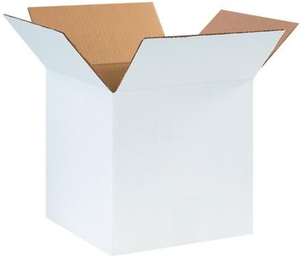 Photo 1 of 
10" x 10" x 10" White Corrugated Boxes (25/Pack)