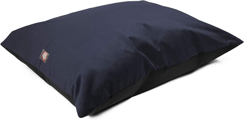 Photo 1 of * Not exact Product! * Majestic Pet Velvet Navy Large Super Value Dog Bed 46 in. x 35 in
