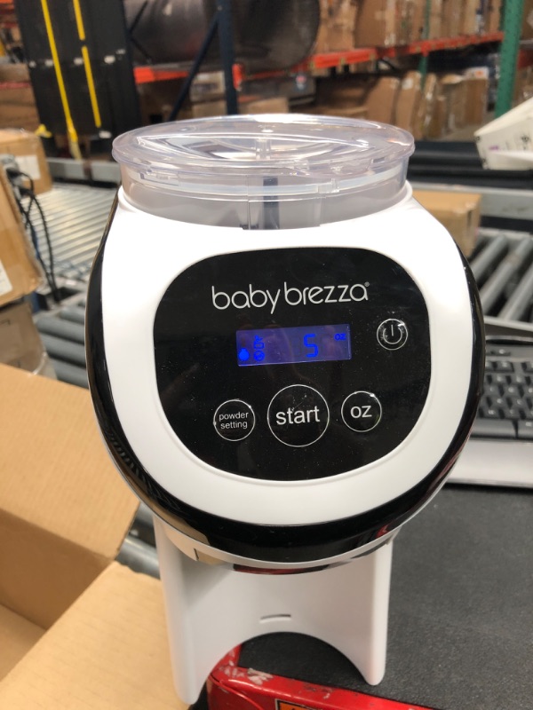 Photo 2 of Baby Brezza Formula Pro Mini Baby Formula Maker – Small Baby Formula Mixer Machine Fits Small Spaces and is Portable for Travel– Bottle Makers Makes The Perfect Bottle for Your Infant On The Go Formula Pro Mini Dispenser Machine