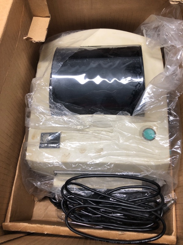 Photo 2 of LP2844 Zebra Printer ? Thermal Desktop for Shipping Labels, Barcodes, Receipts, Tags ? USB Interface, 4 Inch, with Power Supply