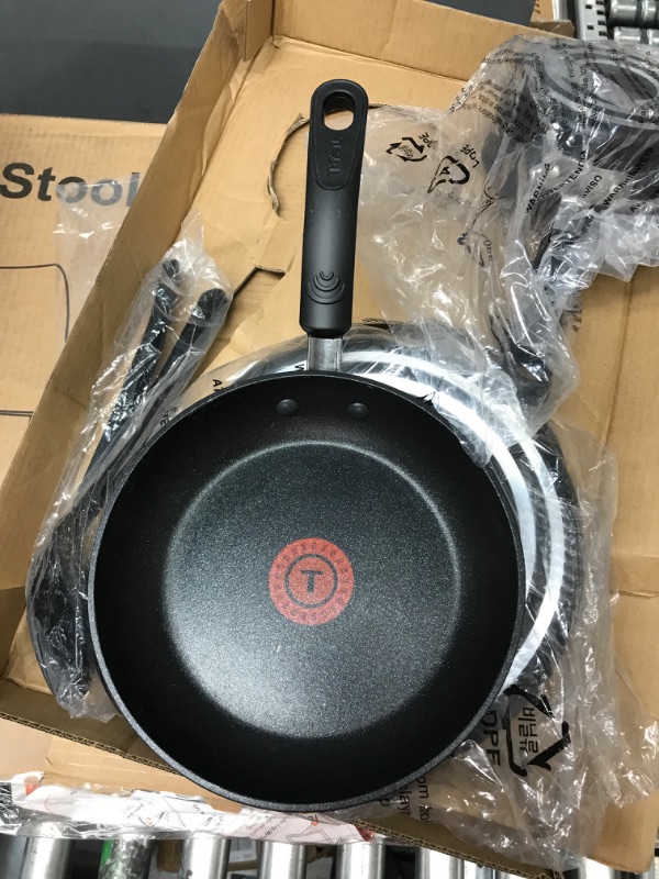 Photo 5 of *** PHOTO FOR REFERENCE ONLY***T-fal Ultimate Hard Anodized Nonstick Cookware Set 12 Piece Oven Safe 400F, Lid Safe 350F Pots and Pans, Dishwasher Safe Black